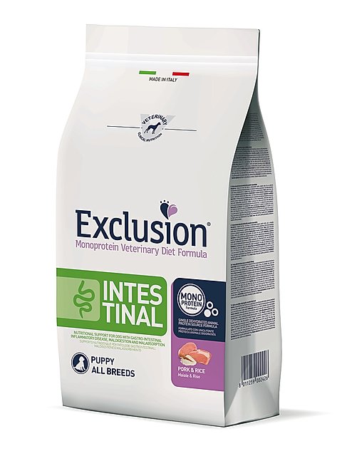 Exclusion Intestinal Pork-Rice puppy 2kg