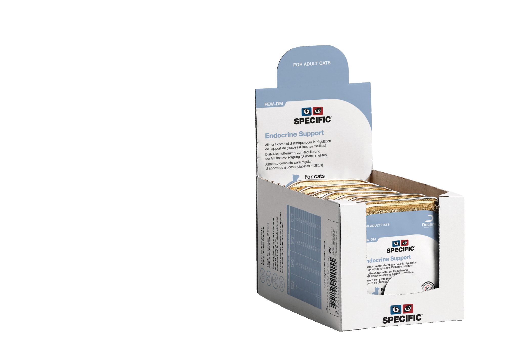 SPECIFIC FEW-DM Endocrine Support pašaras katėms 7x100g