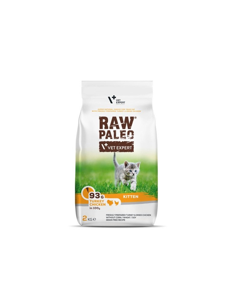 Raw Paleo Kitten Turkey&Chicken 2 kg