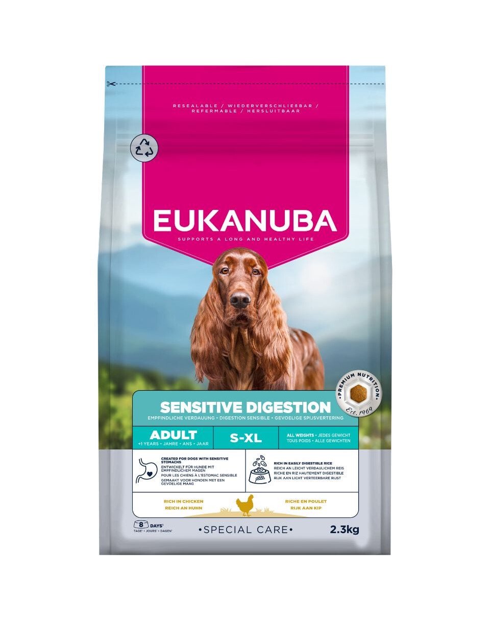 Eukanuba Daily Care Sensitive Digestion Adult 12kg.