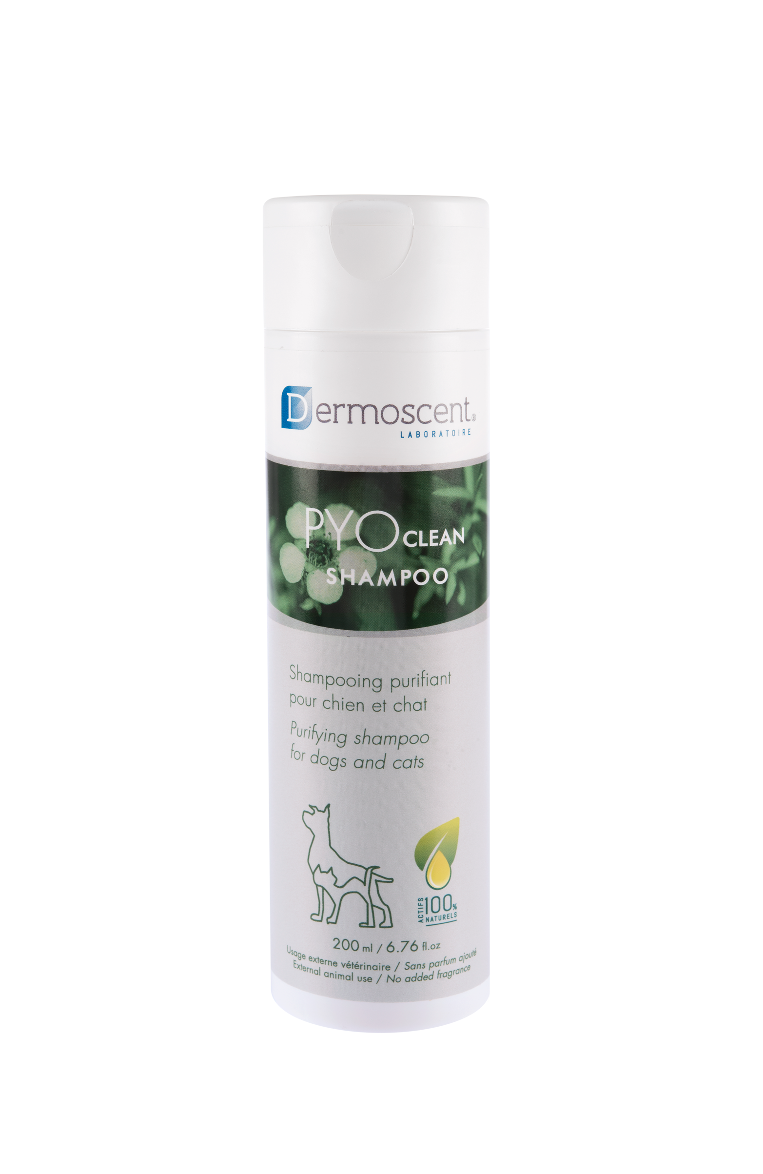 Dermoscent PYOclean® šampūnas šunims ir katėms 200 ml