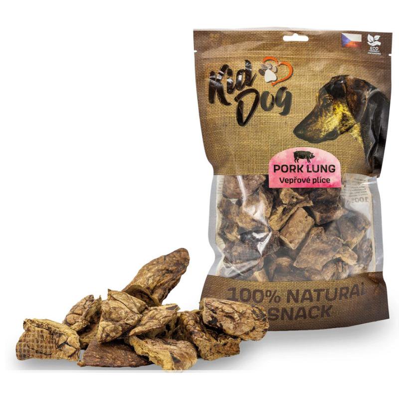 KIDDOG 100% natūralūs kiaulių plaučiai 200g