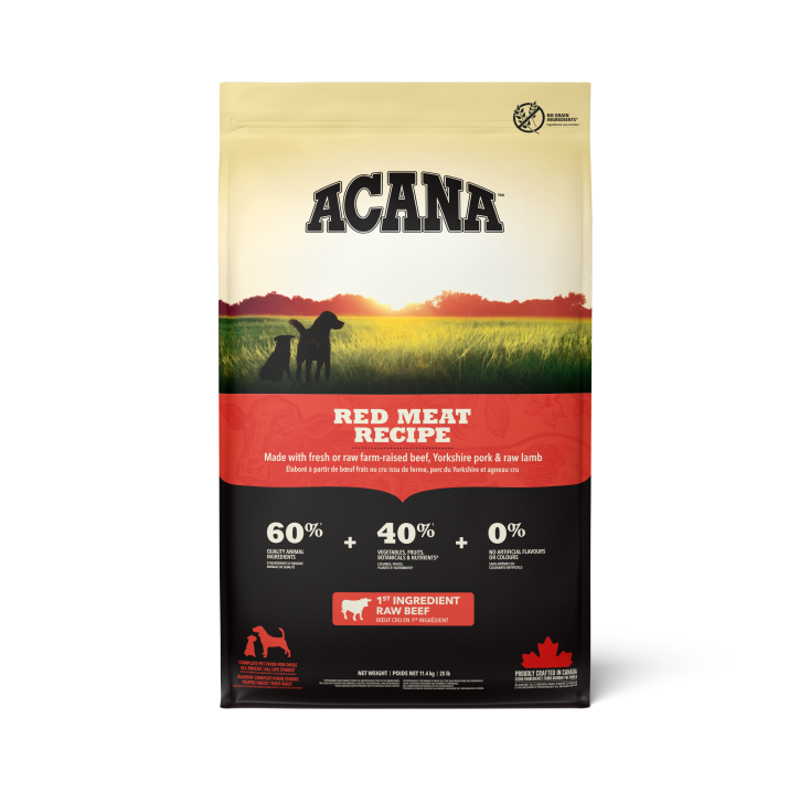 Acana Red Meat Recipe sausas pašaras šunims 11,4 kg