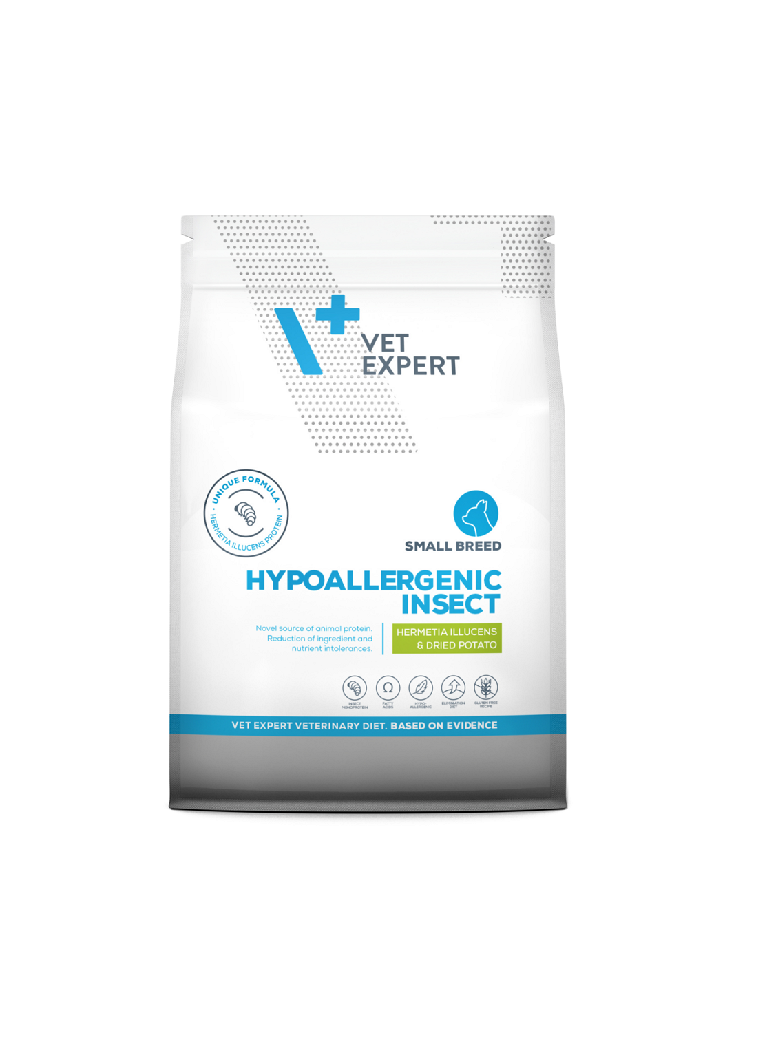 VetExpert Veterinary Diet Hypoallergenic Insect Small Breed dog 2kg