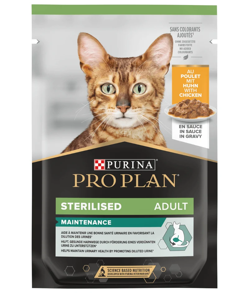 Proplan Cat Sterilised Chicken Gravy 85g