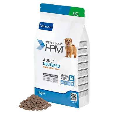 Virbac HPM Adult NEUTERED DOG SMALL & TOY 7kg.