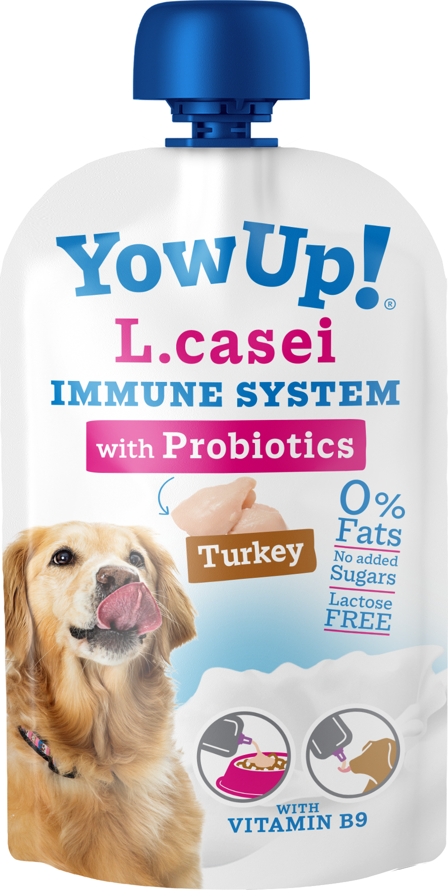 JOGURTAS ŠUNIMS YOWUP L.Casei Immune System 115g