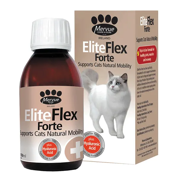 Mervue EliteFlex Forte kačių sąnariams - skystis, 150 ml