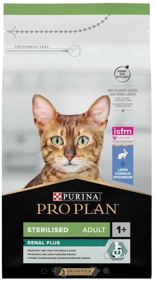 Proplan Cat Sterilised Renal Plus Rabbit 10kg