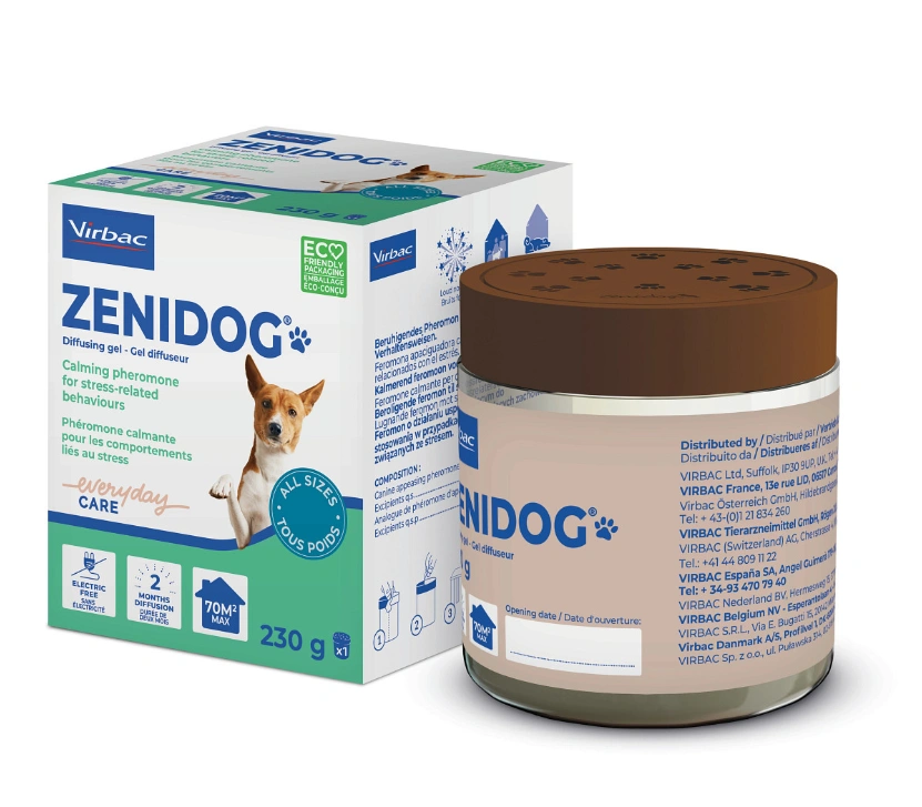 VIRBAC Zenidog Gel Gelis su raminančiais feromonais šunims 230 g 