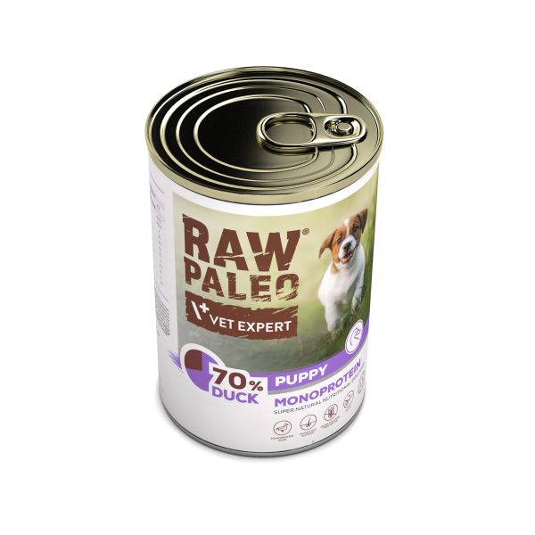Raw Paleo Puppy Duck 400g