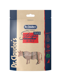 DR.CLAUDER'S vytintos plačios juostelės su jautiena šunims 80g