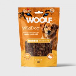 WOOLF WildDog RABBIT Twister 100g WOOLF WildDog RABBIT Twister 100g