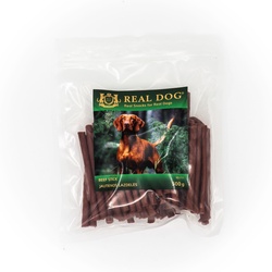 REAL DOG SNACKS Jautienos lazdelės 500g