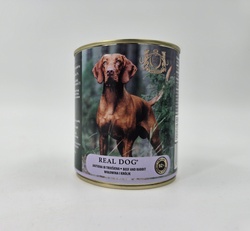 Real Dog SP - Wet Beef and rabbit for adult dogs 800 g Real Dog SP - Wet Beef and rabbit for adult dogs 800 g