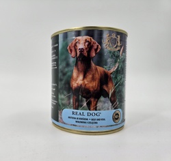 Real Dog SP - Wet Beef and veal for adult dogs 800 g