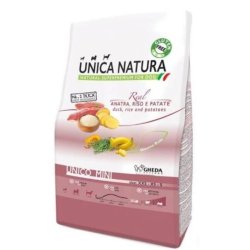 GHEDA Unica Natura Mini Duck pašaras šunims 7.5kg