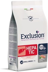 Exclusion Hepatic dietinis maistas su kiauliena mažų veislių šunims, 2 kg