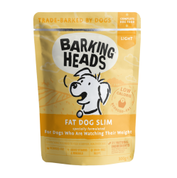 Barking Heads Wet Pouch Fat Dog Slim 300g 
