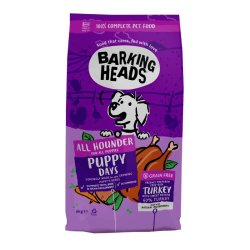 BARKING HEADS Puppy Days Turkey 6kg