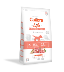 CALIBRA Dog Life Starter & Puppy Lamb, 12 kg