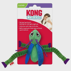 KONG Crackles Grasshopper Cat Toy