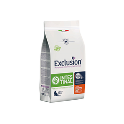 Exclusion Intestinal sausas maistas katėms su kiauliena ir ryžiais, 1,5 kg