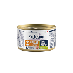 Exclusion Renal Diet Phase I konservai katėms su kiauliena, žirniais ir ryžiais, 85 g Exclusion Renal Diet Phase I konservai katėms su kiauliena, žirniais ir ryžiais, 85 g