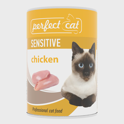 PERFECT CAT Sensitive chicken konservai katėms 400gr