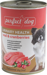 Perfect dog konservai Urinary veršiena-spanguolės 400gr