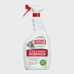 Nature's Miracle dėmių ir kvapų valymo priemonė S+O katėms,709ml
