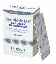 Protexin Synbiotic D-C prebiotikai 50 kaps.