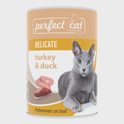 Perfect Cat Turkey & Duck  konservai katėms 400gr