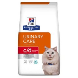 Hills Feline c/d  urinary multicare Ocean Fish 3kg