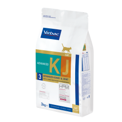Virbac Cat Advanced Kidney Joint Support KJ3 3kg