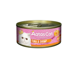 Kačių maistas Aatas Tantalizing Tuna&Shrimp 80gr