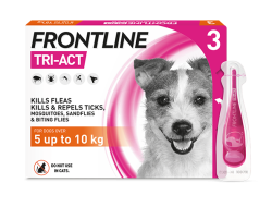 FRONTLINE TRI-ACT Užlašinamasis tirpalas 5-10kg šunims N3