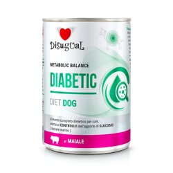 DISUGUAL Diabetic kons. šunims su kiauliena 400g