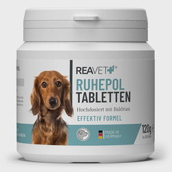 ReaVET ramybės būsenos tabletės šunims 120 tab