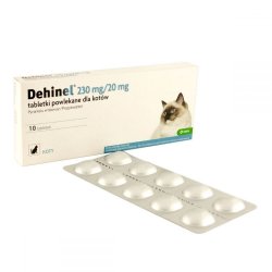 Dehinel 230 mg/20 mg tabletės katėms 