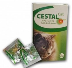 CESTAL CAT flavour prieš kirminus katėms 1 tabletė