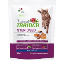 Trainer Natural Adult sterilised Cat with Salmon 1,5kg.