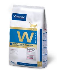 Virbac HPMD W1 Cat WEIGHT LOSS & DIABETES 3 kg