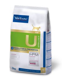 Virbac HPMD U2 Cat STRUVITE DISSOLUTION and Prevention 3kg