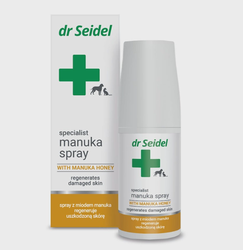 Dr. Seidel MANUKA SPRAY - regeneruojantis purškalas žaizdoms 50ml