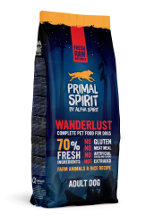 PRIMAL SPIRIT Wanderlust Adult Dog drėgnas pašaras šunims 12kg