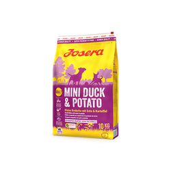 Josera Mini Duck&Potato sausas maistas šunims, 10 kg