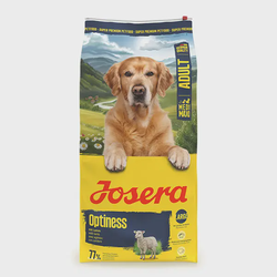 Josera Optiness sausas pašaras šunims su ėriena 12,5 kg