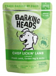 Barking Heads Chop Lickin Lamb kons.  su ėriena 300g 