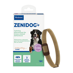ZENIDOG ilgo veikimo raminamasis antkaklis vidutiniams ir dideliems šunims 10–50 kg